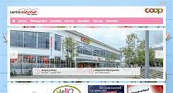 Desktop Screenshot of centre-bahnhof.ch